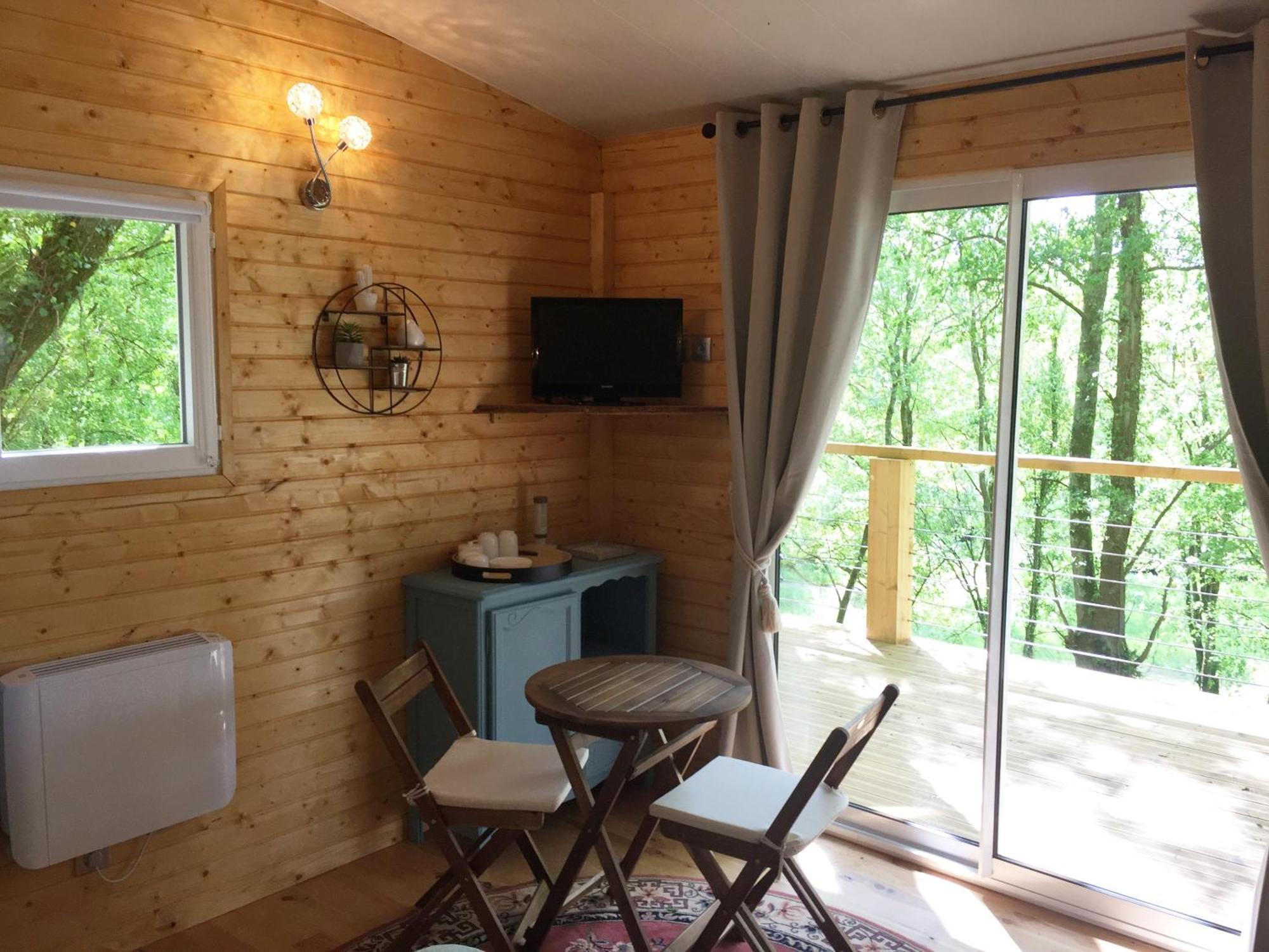 Les Cabanes Du Lac - Spa - Petit Dejeune - Cabane Du Frene & Cabane Du Chene Premium Sevignacq Екстериор снимка